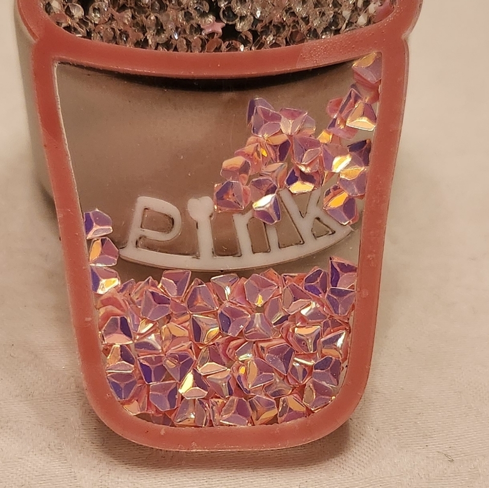 Pink Dessert Rhinestone Brooch Pin - Picture 4 of 7